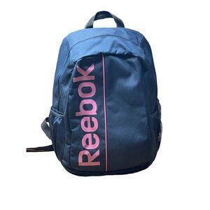 Reebok Backpack With Side Mesh Pockets & Neon Yellow Interior